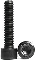 M3-0.50X60 MM,(PT) SOCKET CAP SCREW 12.9 COARSE ISO 4762 / DIN 912 THERMAL BLACK OXIDE